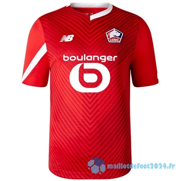 Nouveau Thailande Domicile Maillot Lille 2023 2024 Rouge