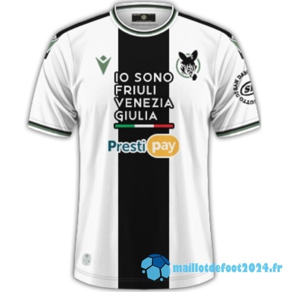 Nouveau Thailande Domicile Maillot Udinese 2023 2024 Blanc Noir