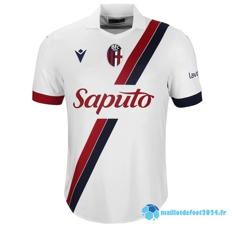 Nouveau Thailande Exterieur Maillot Bologna 2023 2024 Blanc Rouge