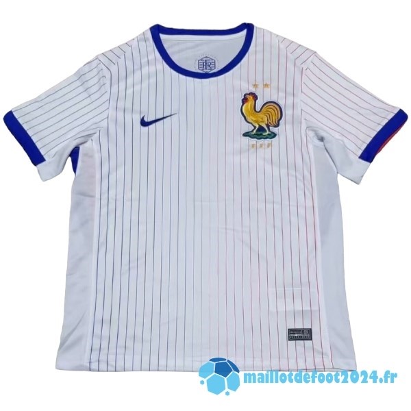 Nouveau Thailande Exterieur Maillot France 2024 Blanc