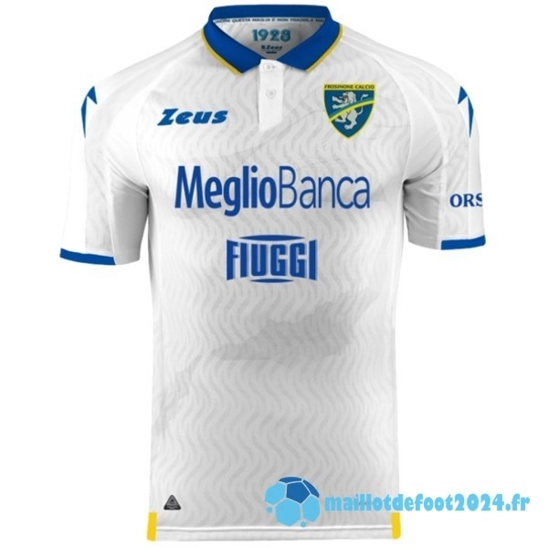 Nouveau Thailande Exterieur Maillot Frosinone 2023 2024 Blanc