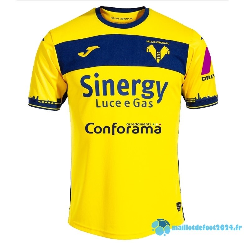 Nouveau Thailande Exterieur Maillot Hellas Verona 2023 2024 Jaune