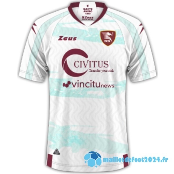 Nouveau Thailande Exterieur Maillot Salernitana 2023 2024 Blanc