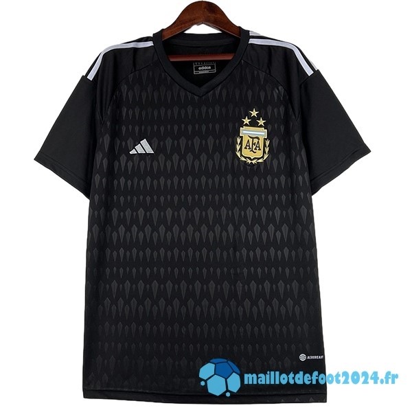 Nouveau Thailande Gardien Maillot Argentine 2023 Noir