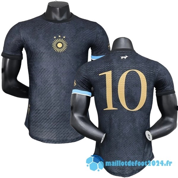 Nouveau Thailande Spécial Joueurs Maillot Argentine 2024 Noir