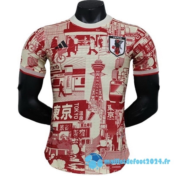 Nouveau Thailande Spécial Joueurs Maillot Japon 2023 Jaune Rouge