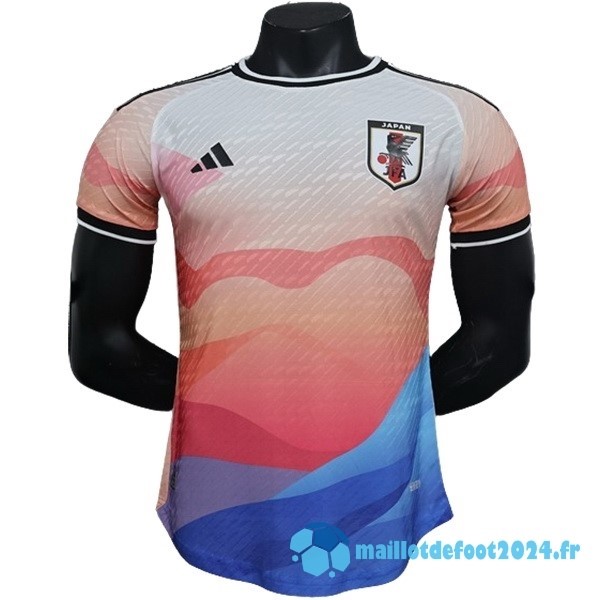 Nouveau Thailande Spécial Joueurs Maillot Japon 2024 Blanc Bleu Rose