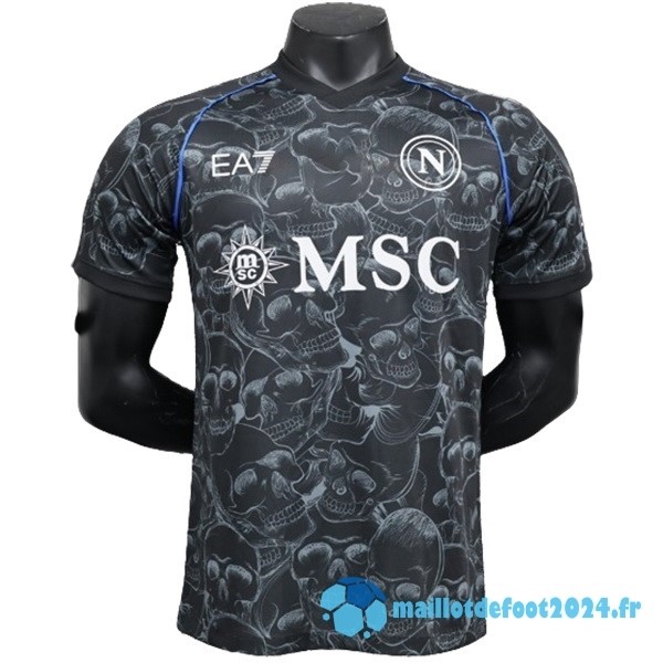 Nouveau Thailande Spécial Joueurs Maillot Napoli 2023 2024 Noir