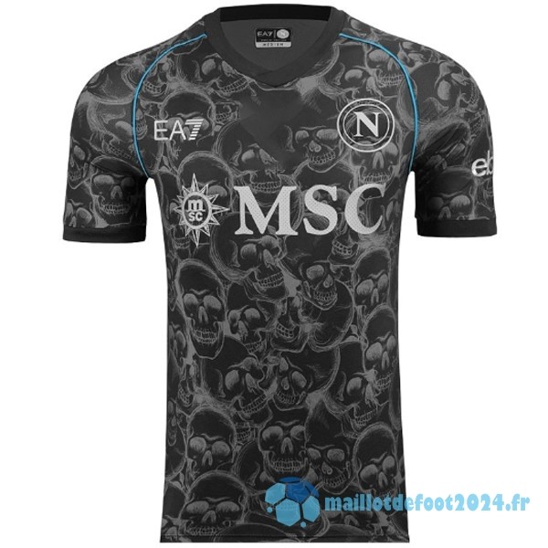 Nouveau Thailande Spécial Maillot Napoli 2023 2024 Noir