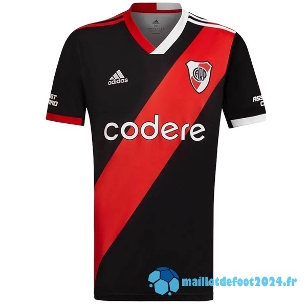 Nouveau Thailande Third Maillot River Plate 2023 2024 Noir