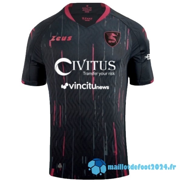 Nouveau Thailande Third Maillot Salernitana 2023 2024 Noir