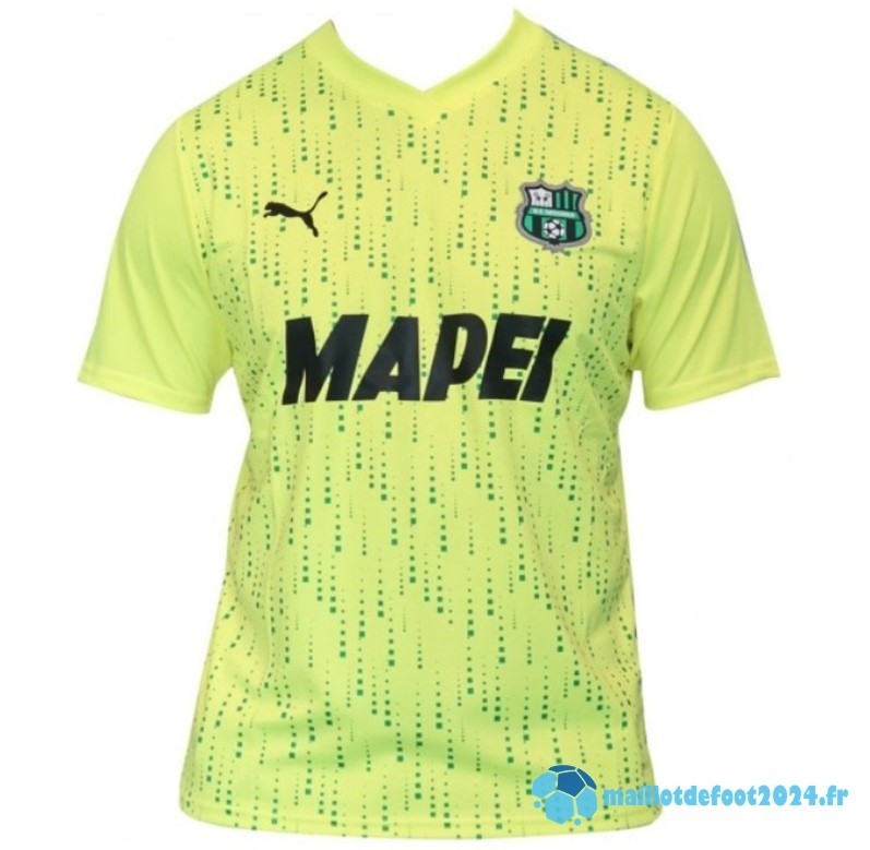 Nouveau Thailande Third Maillot Sassuolo 2023 2024 Jaune