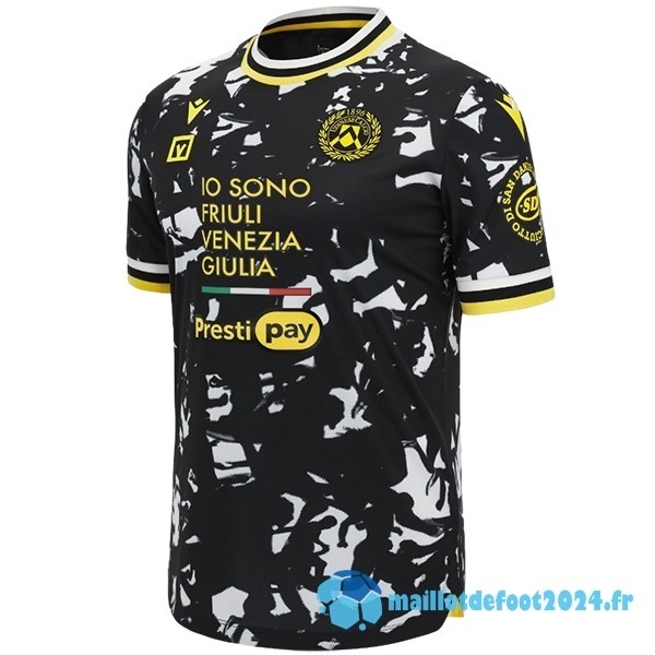 Nouveau Thailande Third Maillot Udinese 2023 2024 Noir