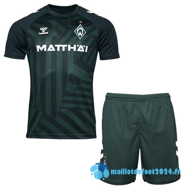 Nouveau Third Conjunto De Enfant Werder Bremen 2023 2024 Vert