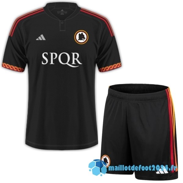 Nouveau Third Conjunto De Homme As Roma 2023 2024 I Noir