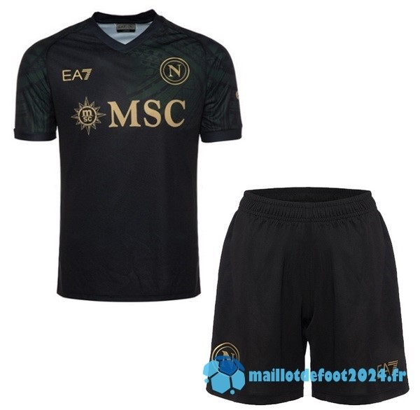 Nouveau Third Conjunto De Homme Napoli 2023 2024 Noir