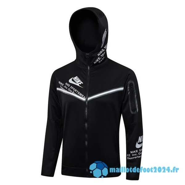 Nouveau Veste Con Capucha Nike 2023 Noir Blanc