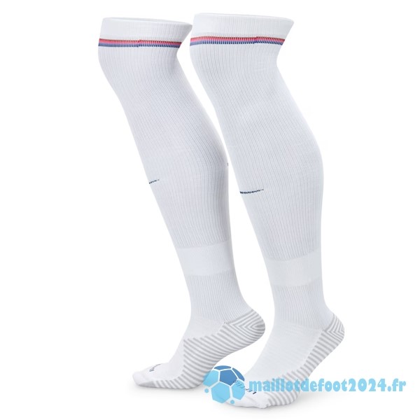 Nouveau Domicile Chaussette Angleterre 2024 Blanc