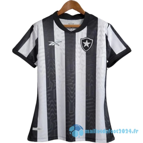 Nouveau Domicile Maillot Femme Botafogo 2023 2024 Noir Blanc