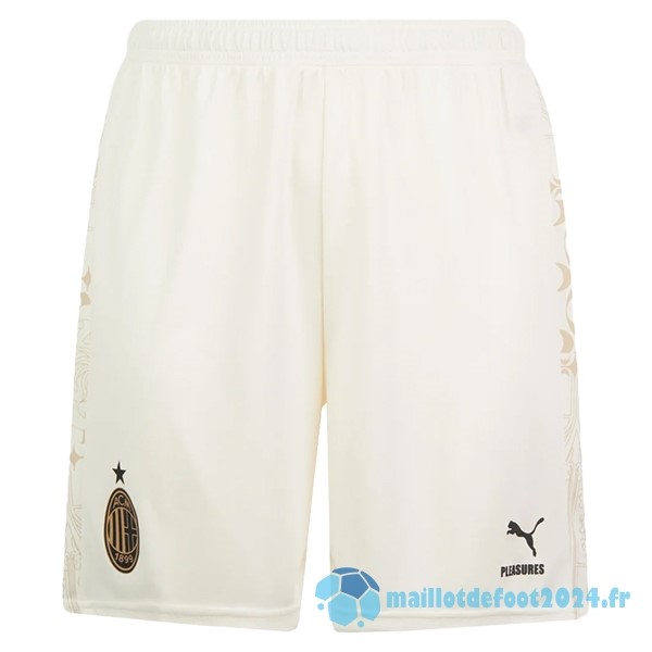 Nouveau Fourth Pantalon AC Milan 2023 2024 Jaune