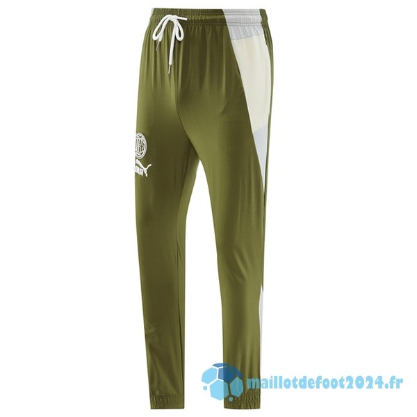 Nouveau Pantalon Deportivos AC Milan 2023 2024 Vert Gris