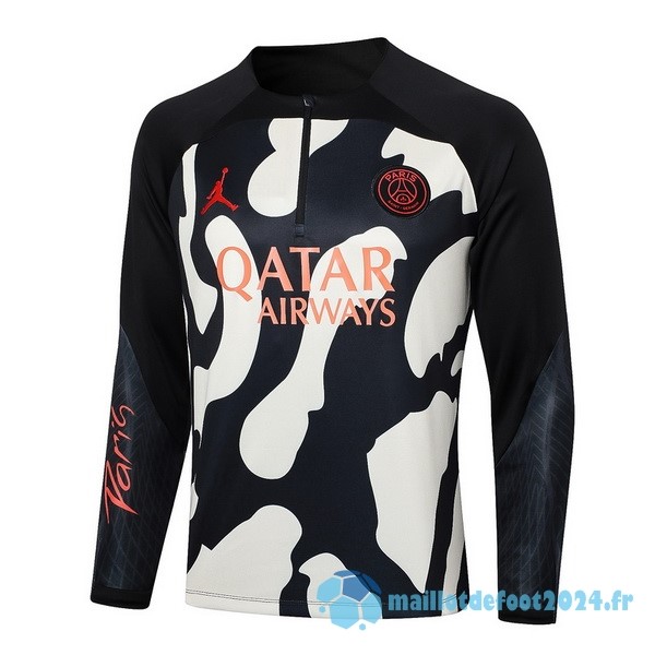 Nouveau Sudadera Entrainement Paris Saint Germain 2023 2024 Jaune Noir Orange