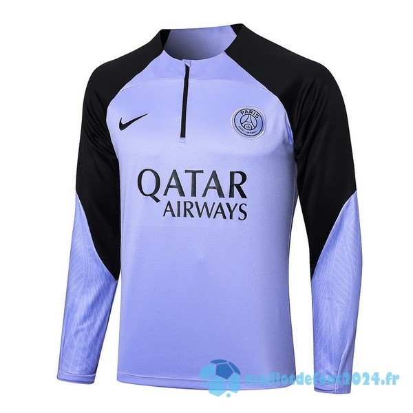 Nouveau Sudadera Entrainement Paris Saint Germain 2023 2024 Purpura Noir