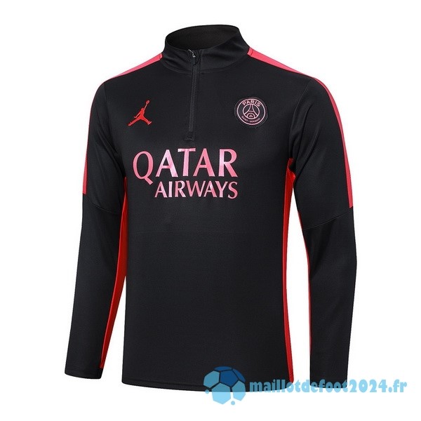 Nouveau Sudadera Entrainement Paris Saint Germain 2023 2024 Rouge II Noir