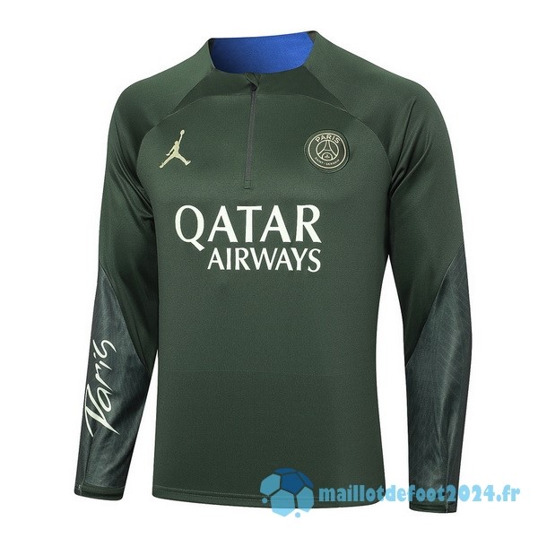 Nouveau Sudadera Entrainement Paris Saint Germain 2023 2024 Vert