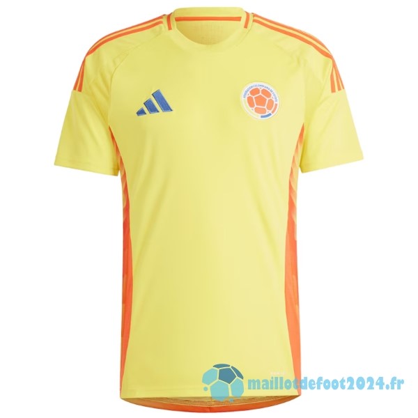 Nouveau Thailande Domicile Maillot Columbia 2024 Jaune