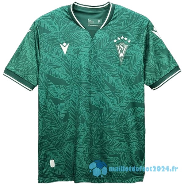 Nouveau Thailande Domicile Maillot Santiago Wanderers 2024 2025 Vert