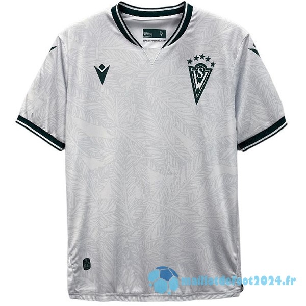 Nouveau Thailande Exterieur Maillot Santiago Wanderers 2024 2025 Blanc