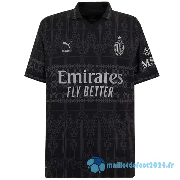 Nouveau Thailande Fourth Maillot AC Milan 2023 2024 Noir