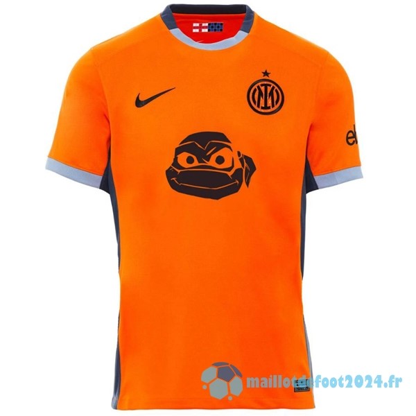 Nouveau Thailande Third Maillot Inter Milán 2023 2024 I Orange