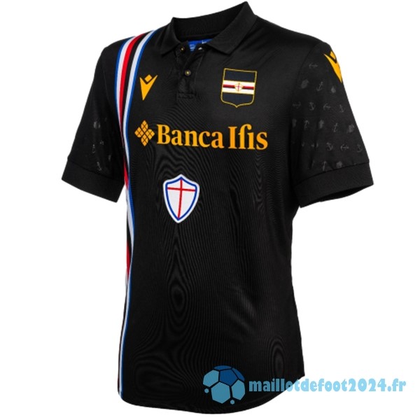 Nouveau Thailande Third Maillot Sampdoria 2023 2024 Noir