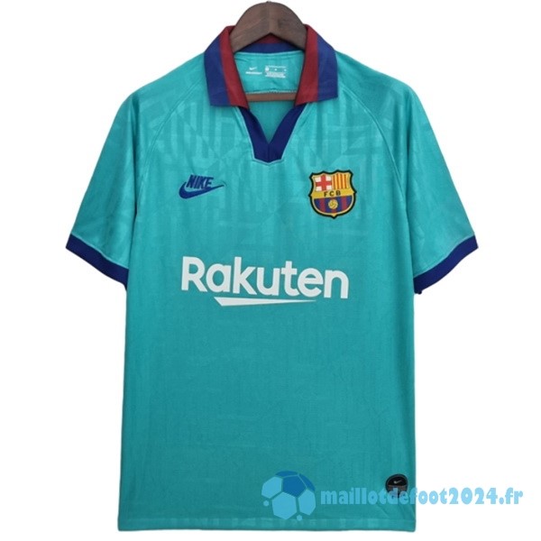 Nouveau Third Maillot Barcelona Retro 2019 2020 Vert