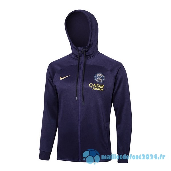 Nouveau Veste Con Capucha Paris Saint Germain 2023 2024 Purpura