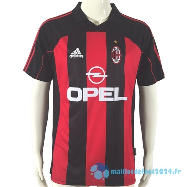 Nouveau Domicile Maillot AC Milan Retro 2000 2002