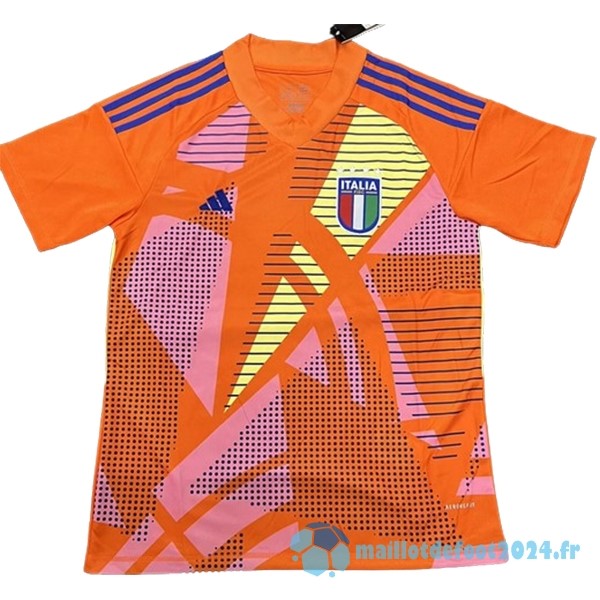 Nouveau Thailande Gardien Maillot Italie 2024 Orange