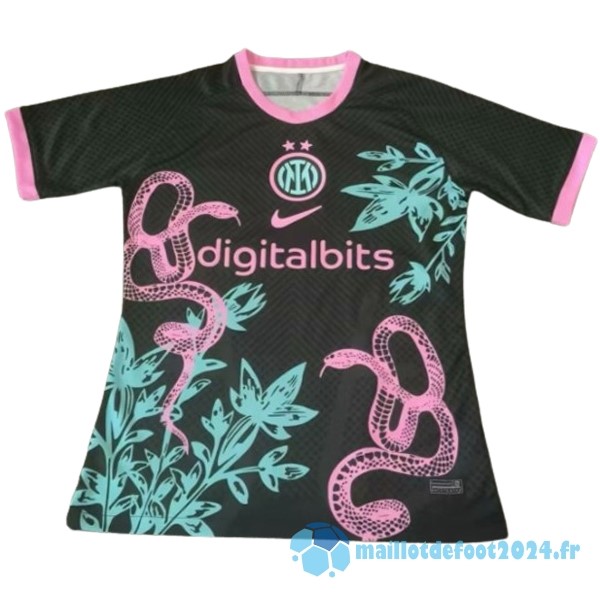 Nouveau Thailande Spécial Maillot Inter Milán 2024 2025 Noir