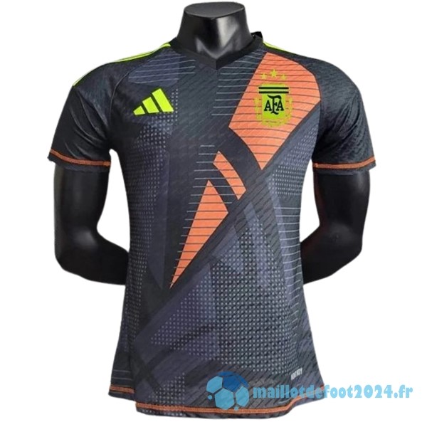 Nouveau Thailande Gardien Joueurs Maillot Argentine 2024 Noir