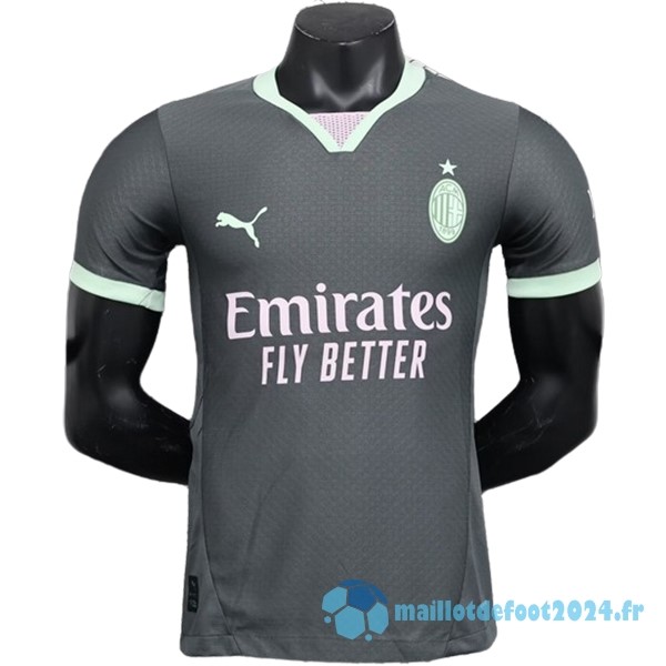 Nouveau Thailande Third Joueurs Maillot AC Milan 2024 2025